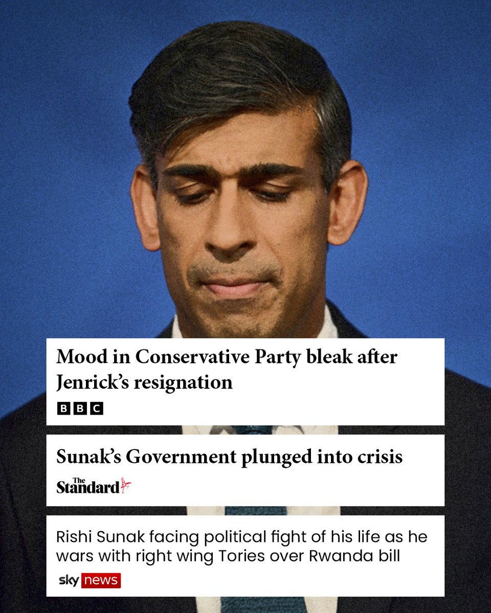 Rishi Sunak is ‘plunged into crisis’ every other week. It’s time for change. Only Labour can deliver it.