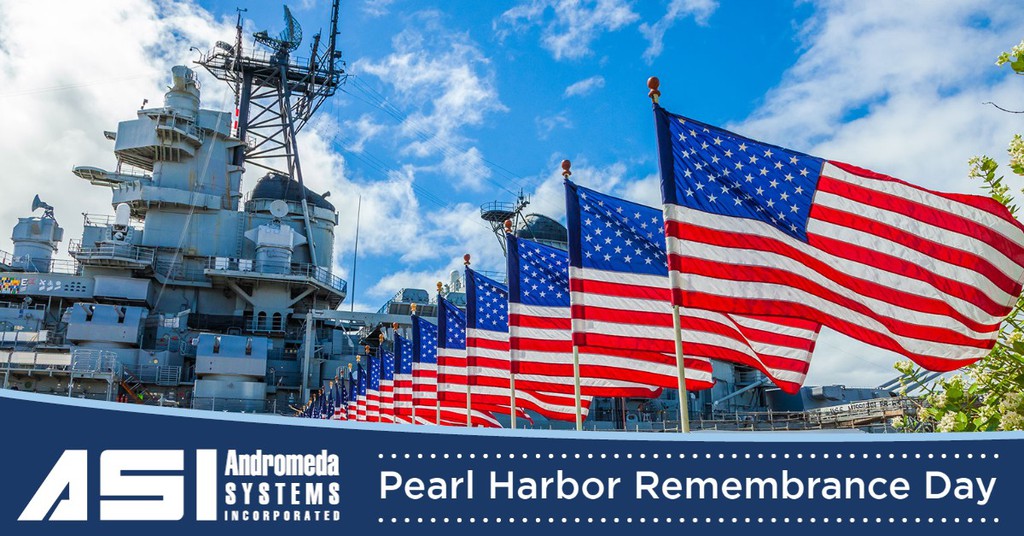 inc_andromeda's tweet photo. Today, we remember and honor the 2,403 United States citizens who were killed in the attack on Pearl Harbor in Hawaii on December 7, 1941.

#AndroSysInc https://t.co/YDvwcboW6f