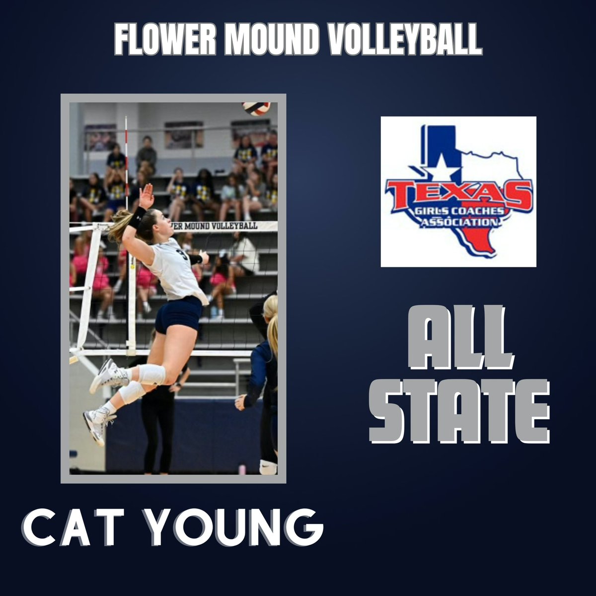 Congratulations to <a href="/caty0ung/">cat young</a> for being named TGCA ALL STATE! We are proud of you! #FaMily