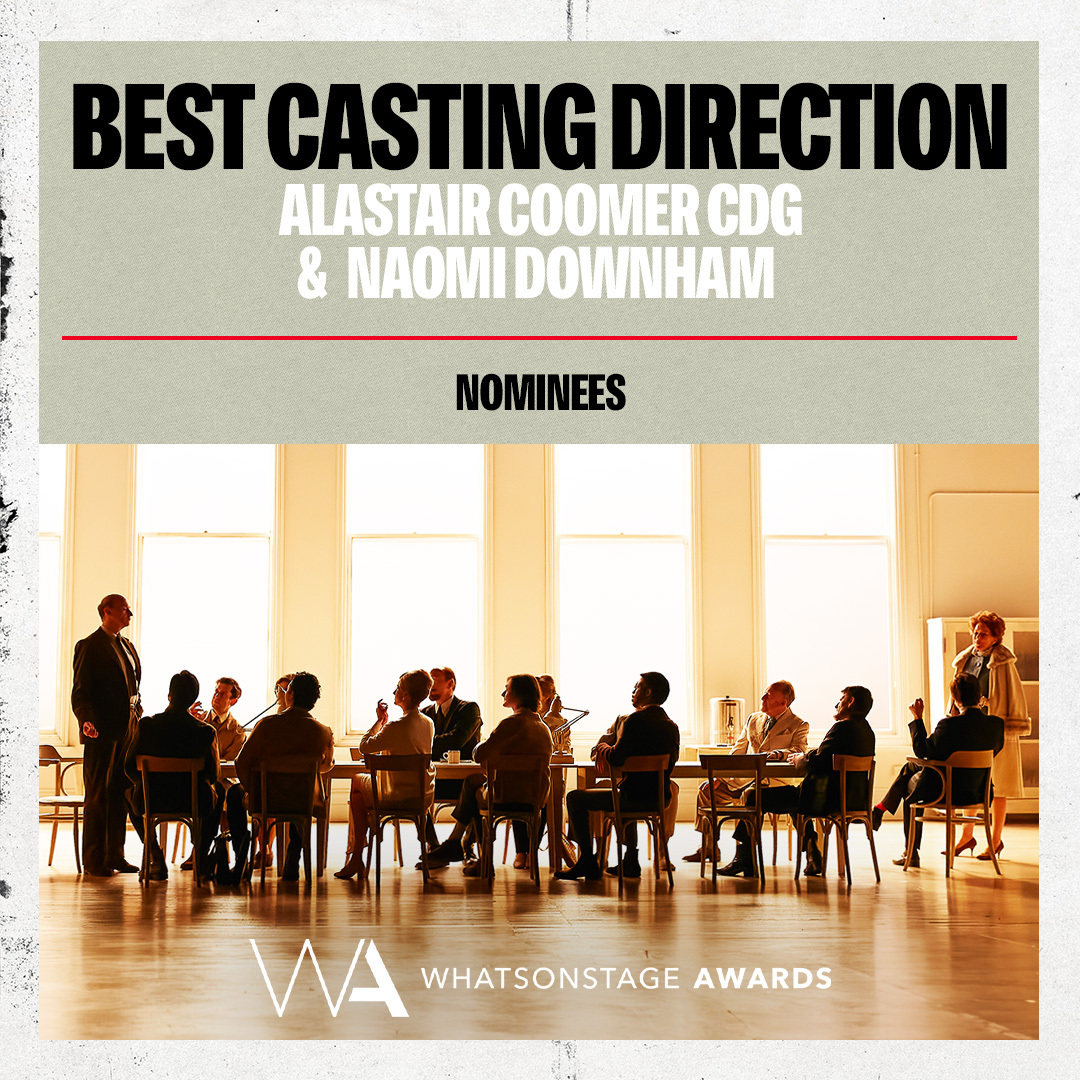 We're honoured to have made the shortlist for Best New Play, Best Direction, and Best Casting Direction at the #WOSAwards. 
Vote for #TheMotiveAndTheCue 👉 awards.whatsonstage.com