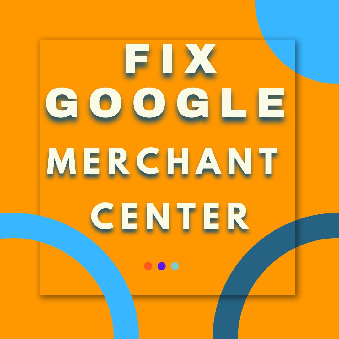 Fix Google merchant center issues
#fixgmc #fixgooglemerchantcenter
