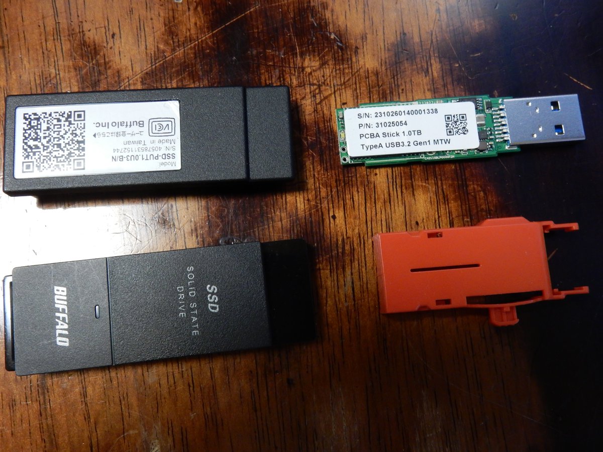 BUFFALO SSD-PUT1.0U3-B/N 1.0TB BUFFALO External SSD-PUT 1.0U3B-US 