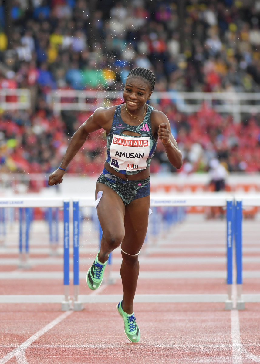 That smile on the line 😁

#DiamondLeague 💎 #athletics