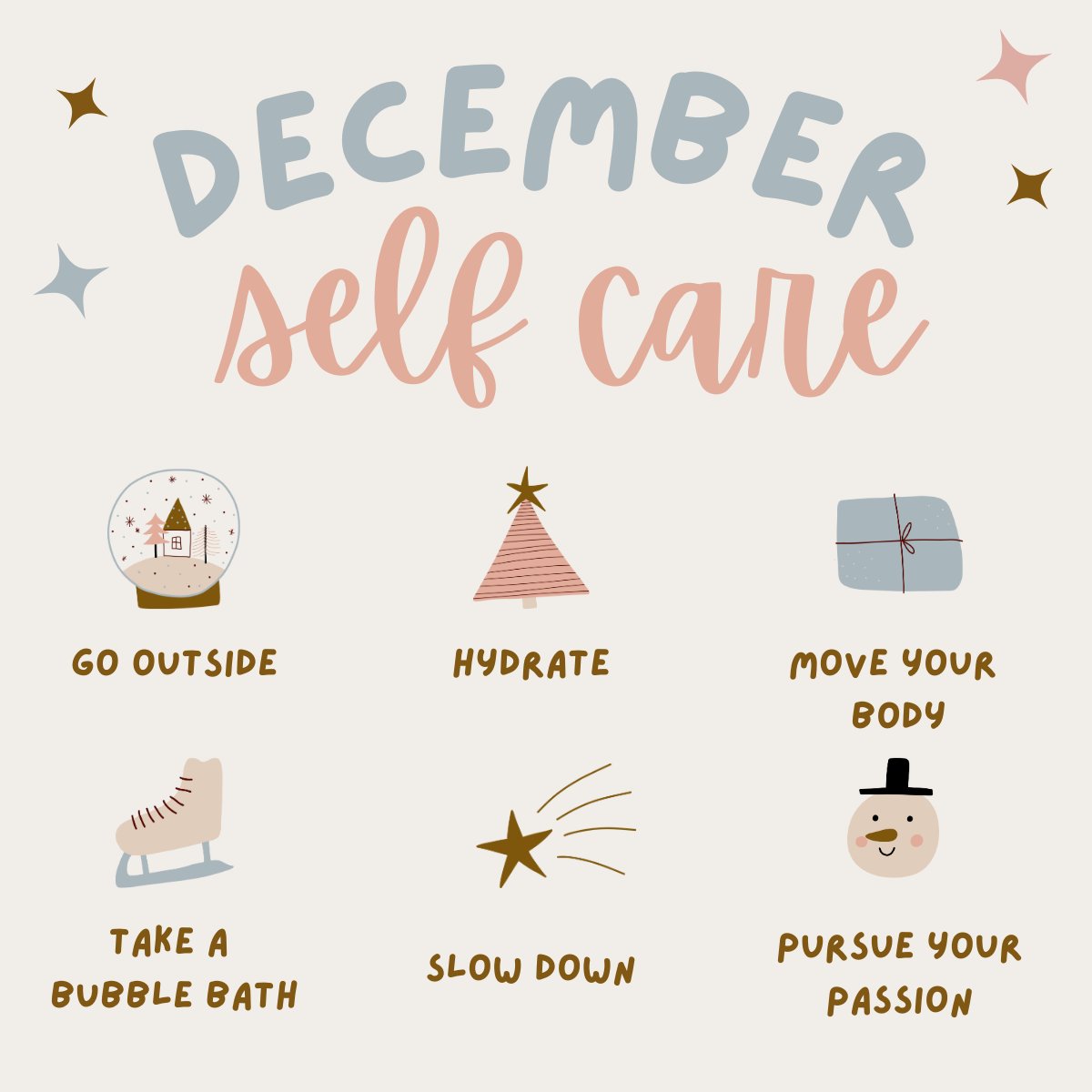 Cureya_'s tweet photo. Embrace December with Self-Care:
#decemberselfcare
#holidaywellness
#selfcaretips
#mindfulness
#stressmanagement
#healthyholidays
#wintervibes
#innerpeace #cureya
#relaxation 
@WHO  @CDCgov  @heartorg  @AmericanDiabetesAssociation @MHASummitCounty @Cureya_ https://t.co/wfDtLpNx0c