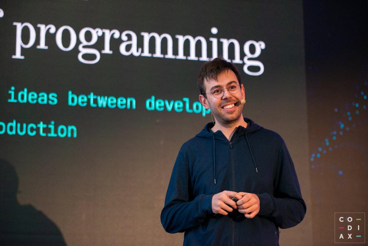 Lunch break done! 🍽️ Now, let's dive back into Codiax 2023. Up next, <a href="/krlvi/">Kiril Videlov</a> Co-founder of <a href="/gitbutler/">GitButler</a>, is taking the stage to talk about evolving Git for our modern developer world. 🚀