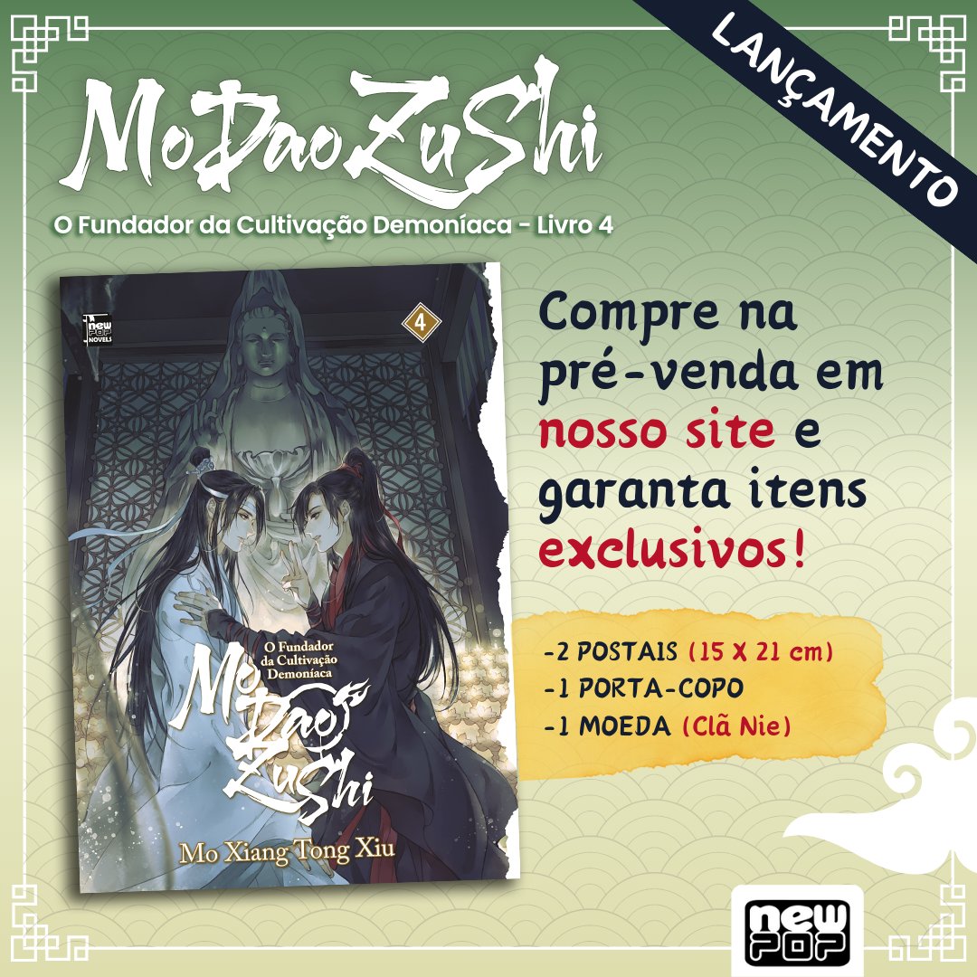 Mo Dao Zu Shi: O Fundador da Cultivação Demoníaca - Livro 2 - NewPOP SHOP