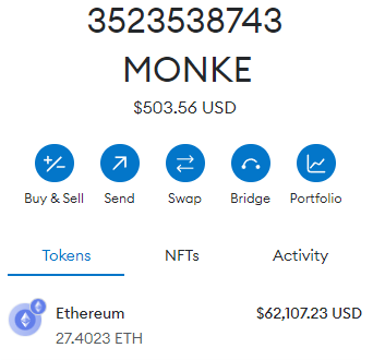 ImranDaudi's tweet photo. claimed $MONKE airdrop https://t.co/eM5oEzNeuW https://t.co/mbFnkPev0b