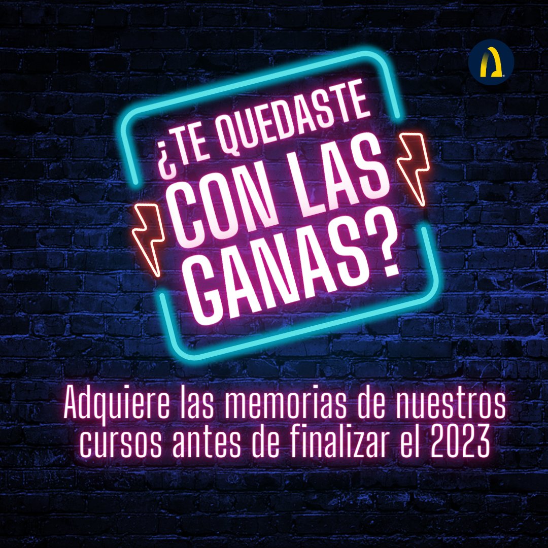 BaluarteAcad's tweet image. 🚨⏰ En Baluarte Académico pensamos en ti. Adquiere ahora nuestras memorias a un precio especial y no dejes que termine el año sin actualizar tus conocimientos. 🚀🤓

Adquiérelas ahora en el siguiente enlace 👉 bit.ly/3RvYTcg