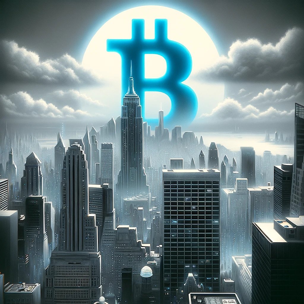 #Bitcoin is Cyber Manhattan.