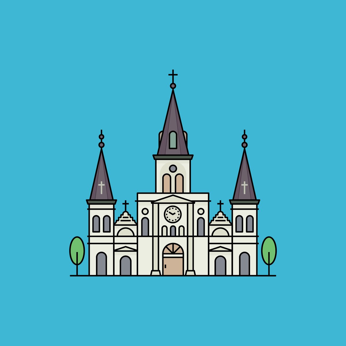 New Orleans Church

#Twitter #twitterx #Like #follow #icon #viral #graphics #design #colors #illustration #vector #art #vectoricon #icondesign #building #famous #landmark #new #orleans #church 

shutterstock.com/g/Rimsha+Ibrar