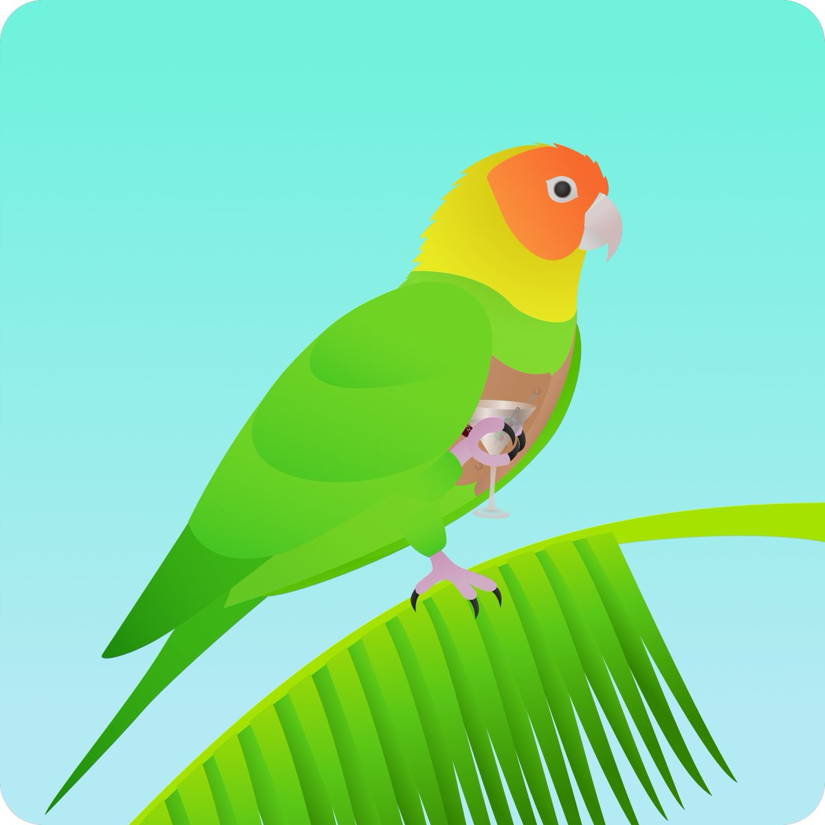 DapperRaptors's tweet image. For our penultimate species we have something a little different. This is our first extinct species, the Carolina Parakeet, the only parakeet that was native to the USA. Hopefully one day it will be cloned and we can see it again 😀
#NFT #Parakeet #digitalart