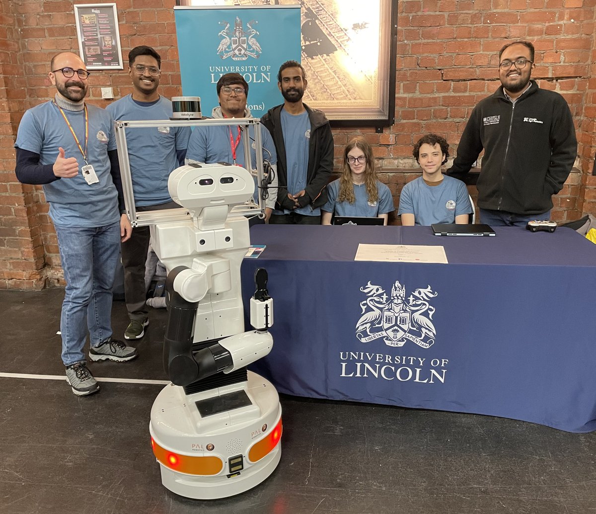 A huge thank you to everyone who joined us at the <a href="/unilincoln/">University of Lincoln, UK</a> Open Day! 🙌✨

Your enthusiasm and curiosity made our day unforgettable! We hope you had as much fun learning about our #RoboCup team as we did sharing our passion. 😊

#universityoflincoln #openday #robotics