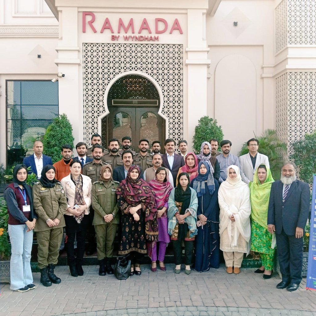 Haaseeb_Rehman's tweet photo. Honoured to be invited as a master trainer by @UNODCPakistan on the "Training Workshop On Data Collection and Management For Relevant
Officials Related to Trafficking in Persons, Dec 6-7, 2023, Lhr " to give two sessions Data Collection Basics  and Validation Checks and Quality https://t.co/hlwNVtYX4O