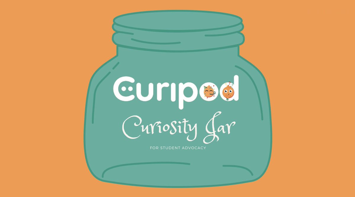 What's the jar? Curiosity! 

<a href="/GarciaClau93244/">Claudia Garcia</a> inspired this this way of making  students voices heard and showed how powerful they are

Your students can think critically &amp;work communication &amp; self advocacy by asking the <a href="/curipodofficial/">Curipod</a> team anything 🧡

curipod.com/3777c093-e86e-…
