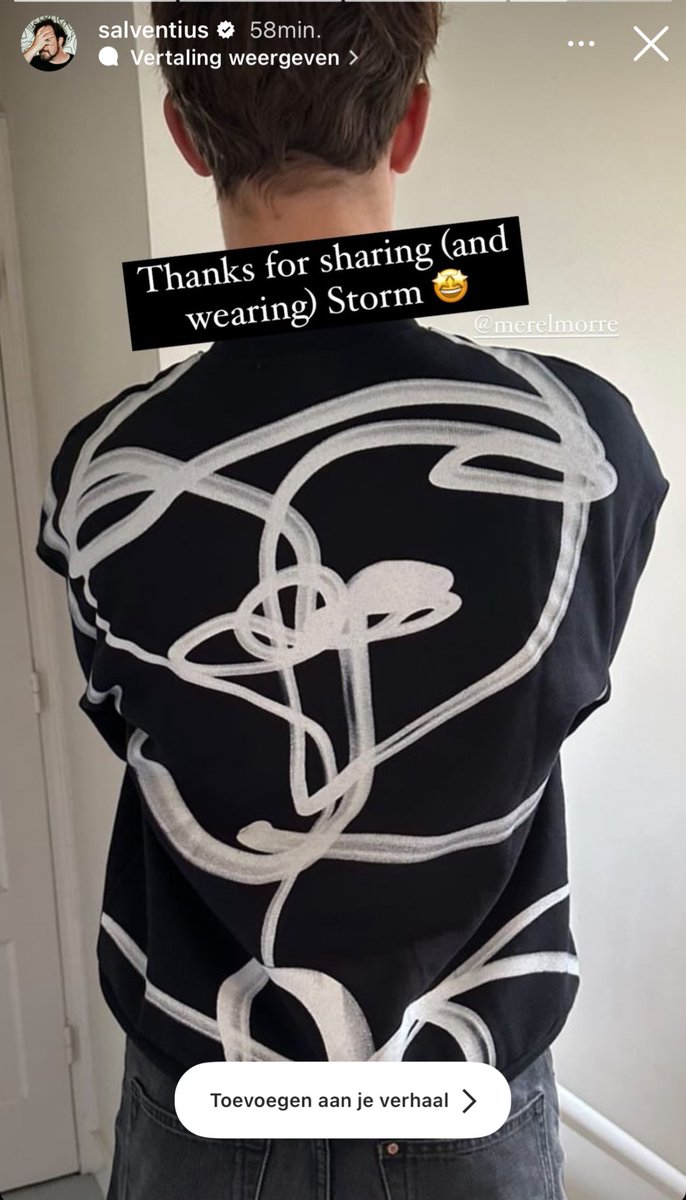 MerelMorre's tweet photo. Ooit deed hij zijn spreekbeurt over ‘m. Nu is het 6,5 jaar later en draagt ie deze sweater van @Salventius x Zara https://t.co/8UMNy1RbhT