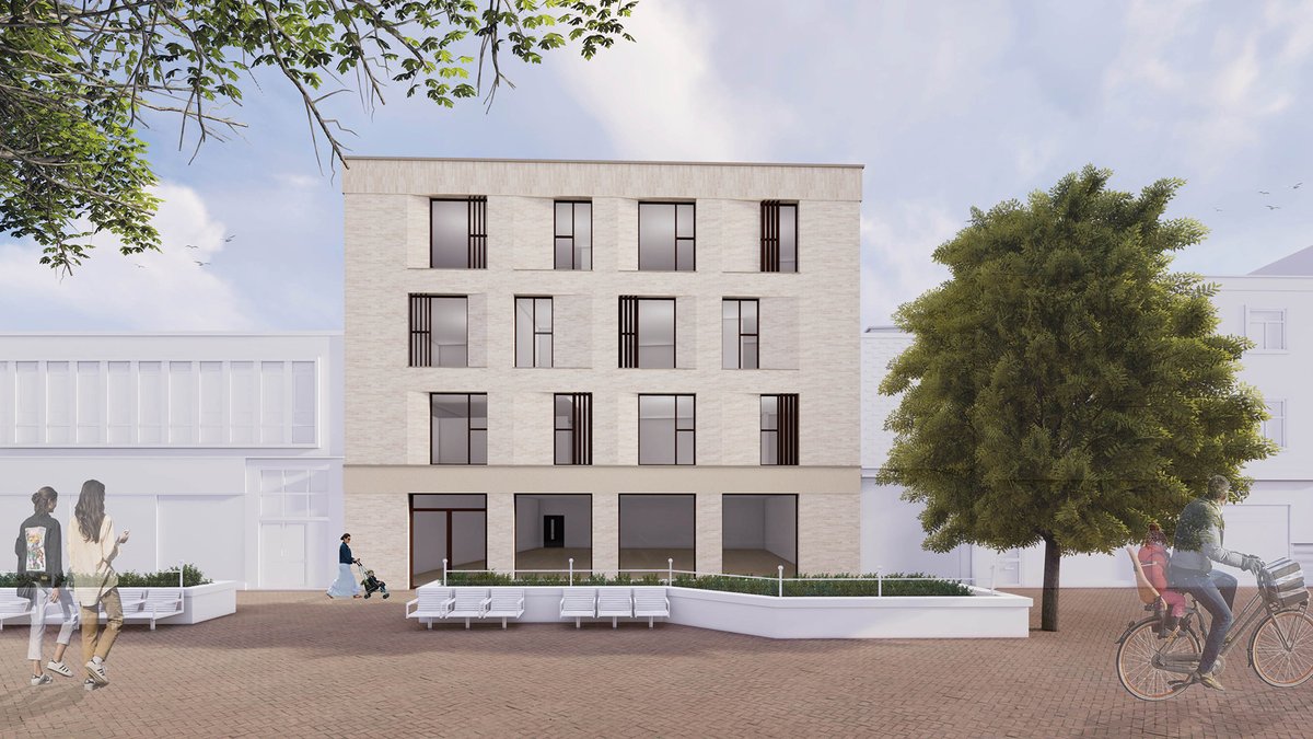 Gosport planning committee unanimously approve High Street scheme for 18 new apartments and retail space #gosport #hampshire #planningapproval #architecture