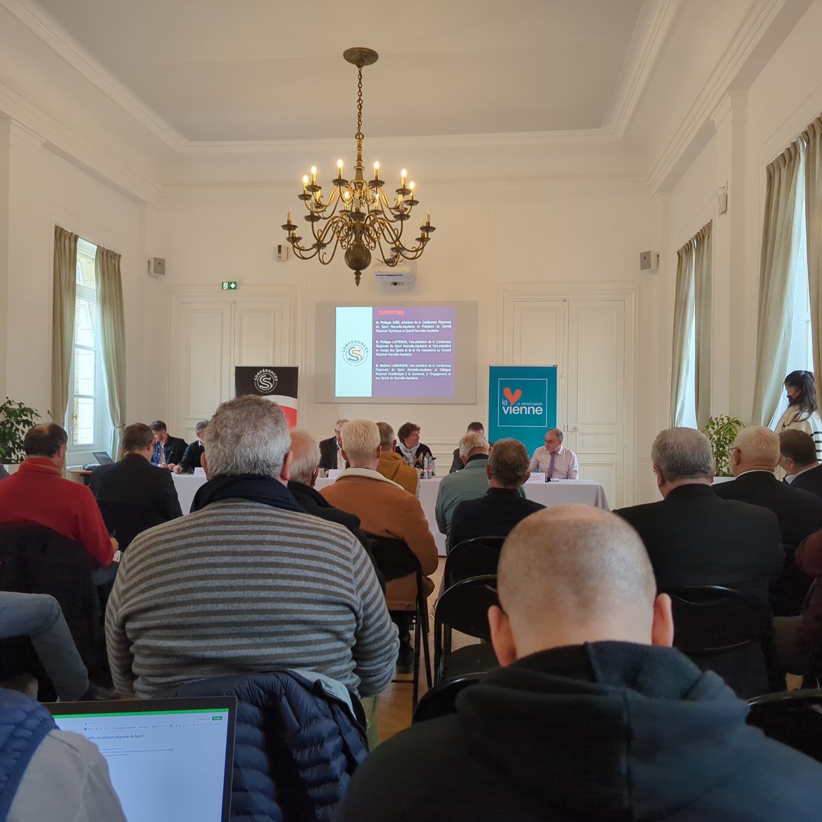 🏃🏼 Rencontre territoriale du sport 
Pour la gouvernance régionale du sport 
🫱🏻‍🫲🏼 <a href="/CRdSNVA/">Conférence Régionale du Sport Nouvelle-Aquitaine</a> 
<a href="/departement86/">Département de la Vienne</a> 
<a href="/cdos86/">CDOS Vienne</a>