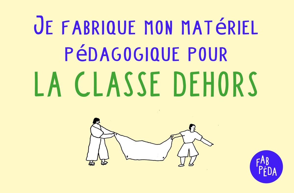 [ENQUETE]
🌿Vous faites classe dehors? Aidez nous à identifier les principaux besoins de  matériel et d'aménagement/
🌻Les réponses nourriront une initiative de fabrique collaborative d’outils d’apprentissage et d'aménagements extérieurs.

🔗airtable.com/app1zBA3aYQhxW…