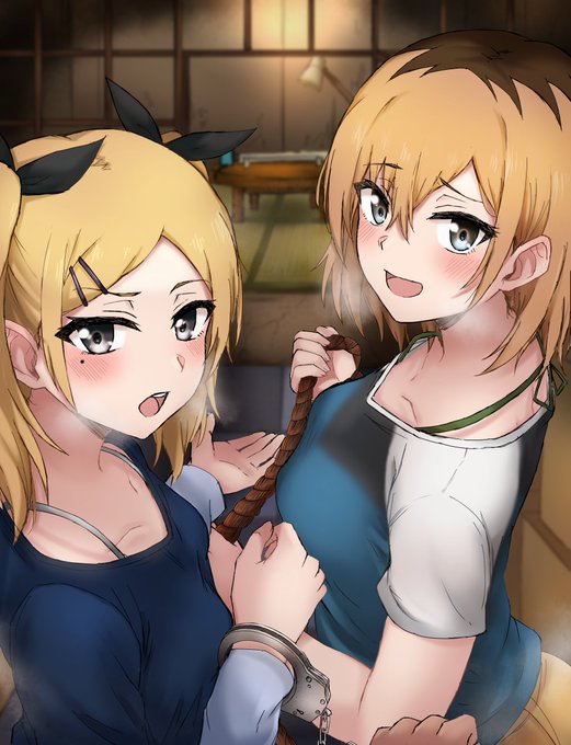 連れ去る宮森と矢野さん、冬コミ表紙予定 