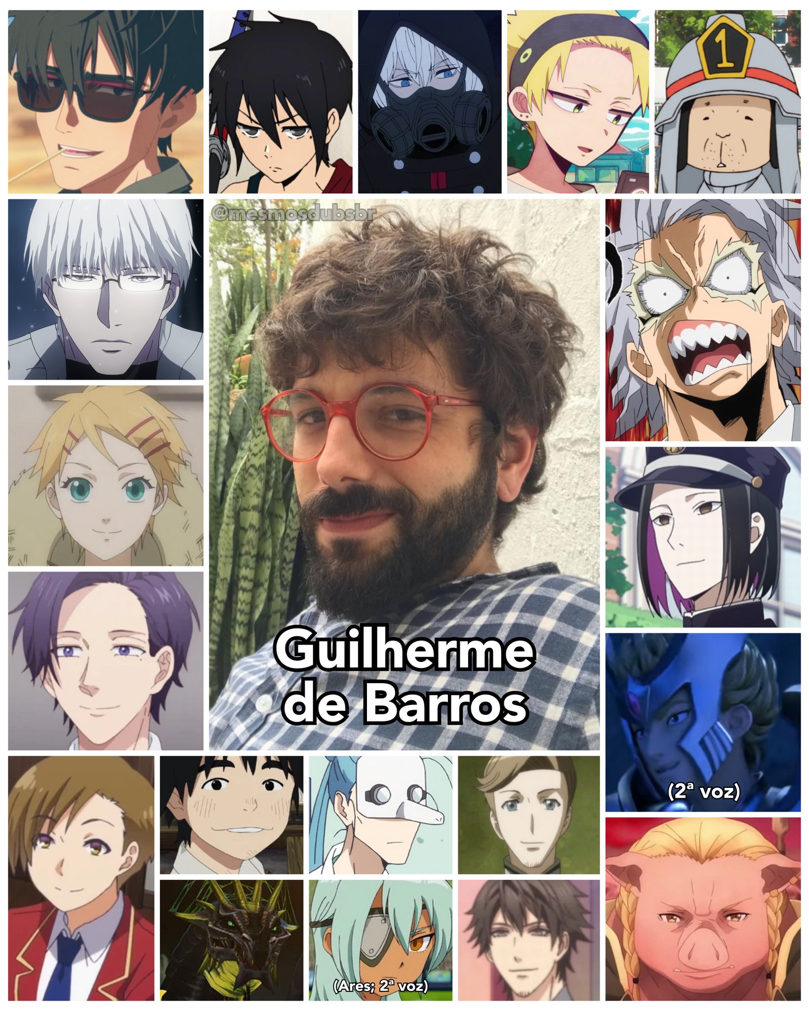 Conheça TODOS os DUBLADORES de Tokyo Ghoul no Brasil 