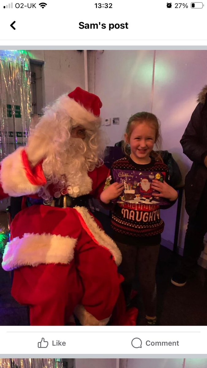 A massive thank you to <a href="/Go_To_Liberty/">Liberty</a> for the selection boxes- Father Christmas gave them out to the children at Brookhouse Community Centre Christmas party! <a href="/RForHousing/">Rebecca ForHousing</a>