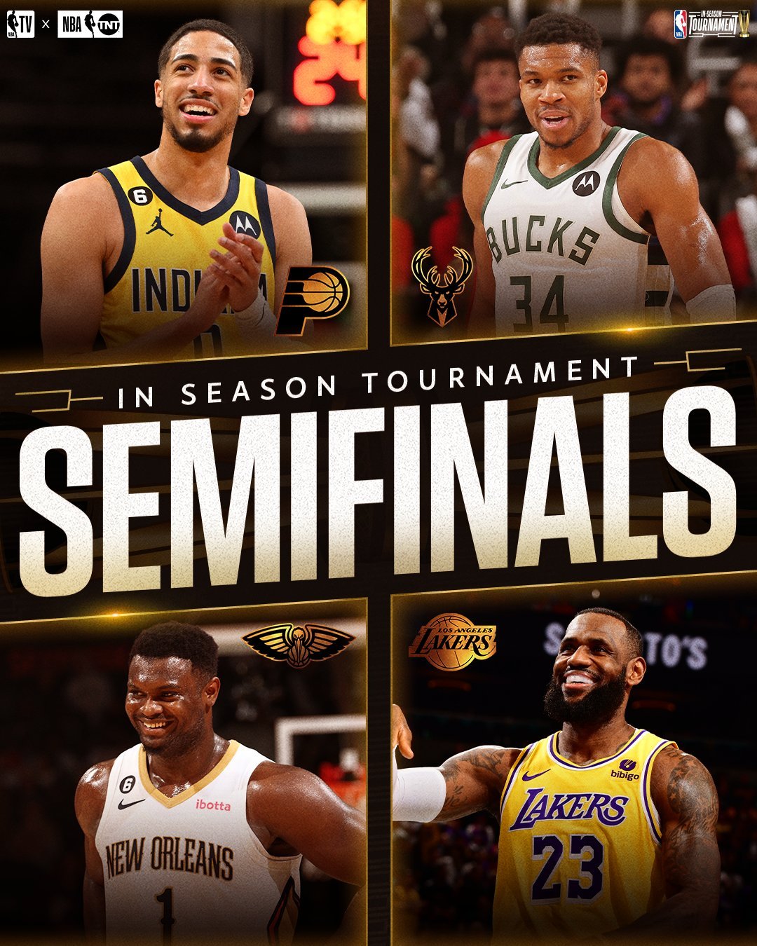 LAKERS E PACERS NA FINAL DO IN-SEASON TOURNAMENT! ASSISTA AO VIVO TODO O  PRÉ-JOGO 