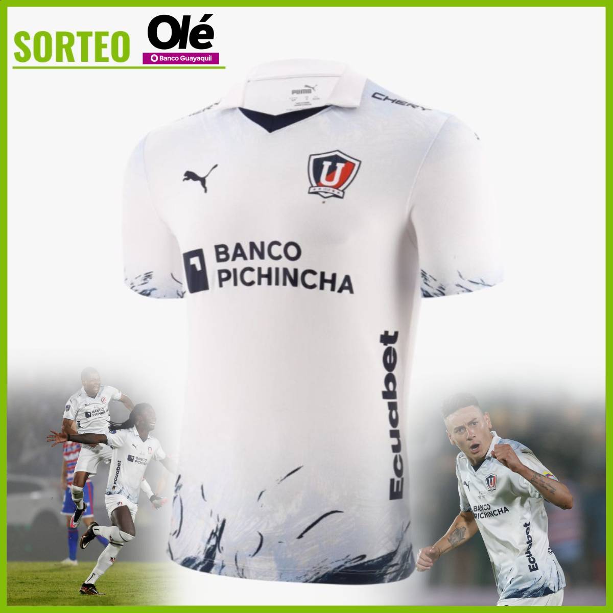 DiarioOleEc's tweet photo. ¡SORTEO! ¡SORTEO! ¡SORTEO! 🎁👕

➡️ Sigue la cuenta de @DiarioOleEc , dale RT a este mensaje y participa por una camiseta de #LDU enviando tu mensaje de aliento al equipo usando el hashtag #JuntosVamosPorMás ⚪🔴

⌛️ ¡Tienes tiempo hasta el sábado a las 13! https://t.co/NeQPyjLKaZ