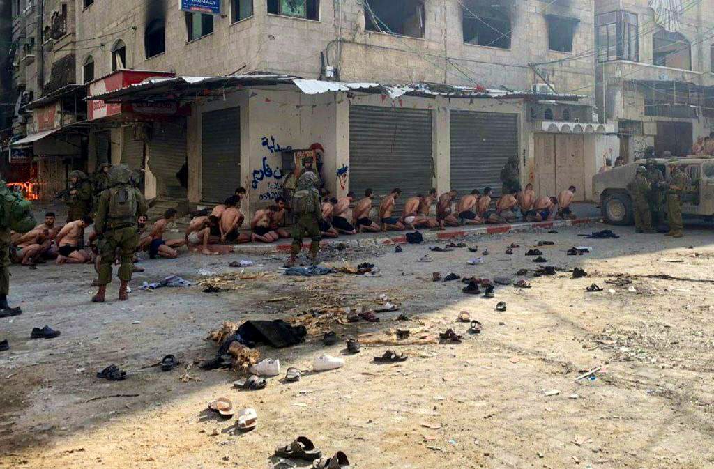 ytirawi's tweet photo. From Beit Lahia |

Civilians taken hostage &amp; brought to military bases in Israel; the men were abducted from a UN school in Beit Lahia. Women &amp; children were kicked to south Gaza, while males over 16 were kidnapped.

A common practice which they did numerous times in Gaza city. https://t.co/ctvYqS5ac9