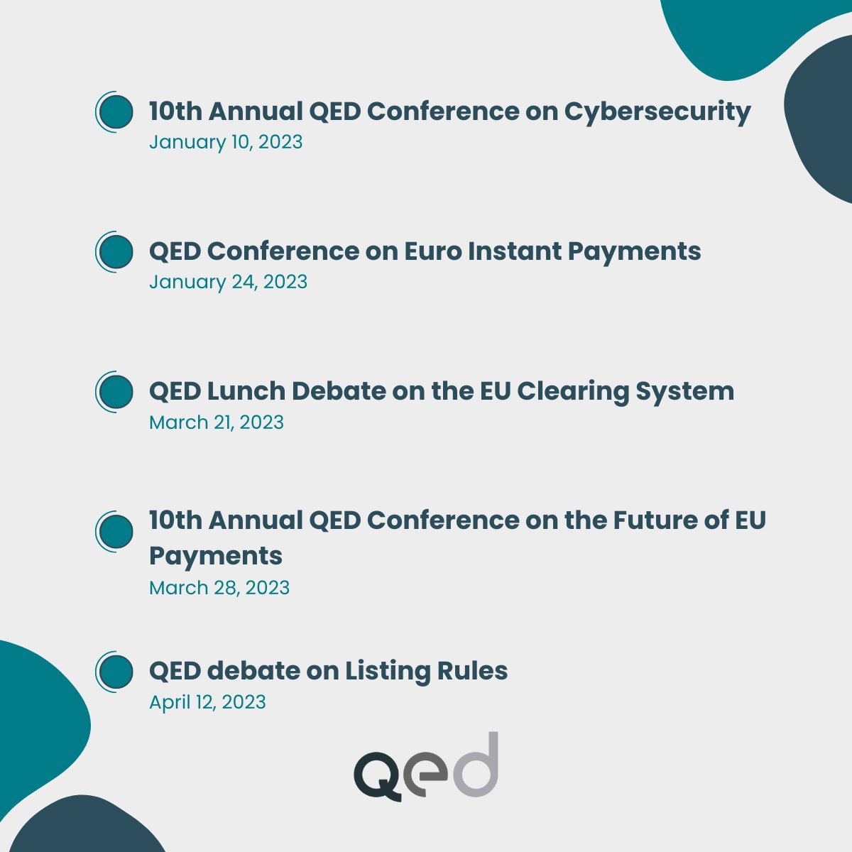 QEDBrussels's tweet photo. Relive the energy & the insights of our QED Conferences of 2023!
You can now watch them On-Demand or rewatch them:
https://t.co/GMmePXHbGb
A heartfelt thank you to all the speakers, participants, and everyone who made these events memorable.
#QEDevents #QEDBrussels #QED2023Recap https://t.co/HW2A8XgAkE