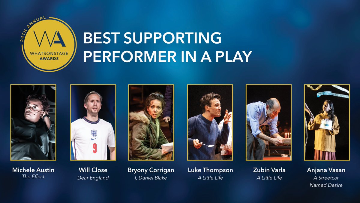 ‼️ATTENTION‼️

LUKE THOMPSON is nominated for BEST SUPPORTING PERFORMER IN A PLAY at the #WOSAwards. Let's vote and give him the win he deserves!

You can cast your vote here: awards.whatsonstage.com/24th-annual-wh…
