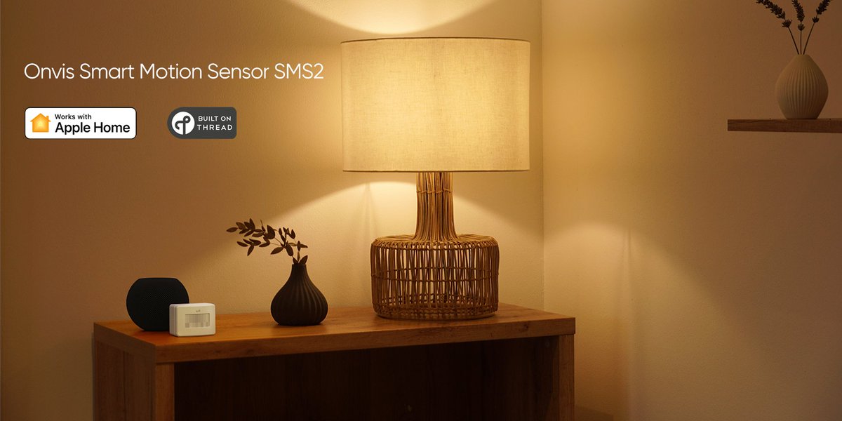 Onvis SMS2 HomeKit over Thread motion sensor is now available on Amazon.