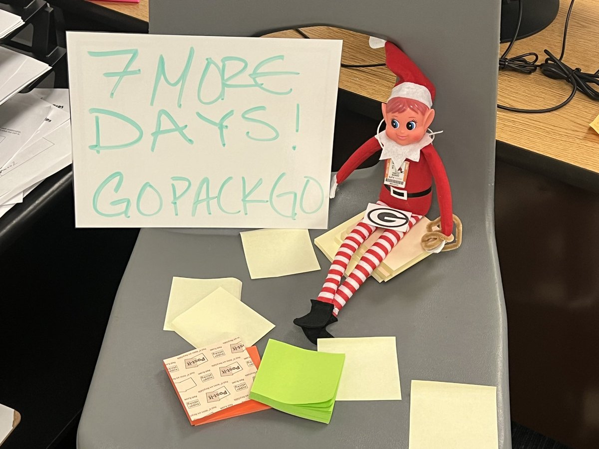 Someone was busy after school…..😒<a href="/MDJH_Panthers/">McDonald Junior High School</a>