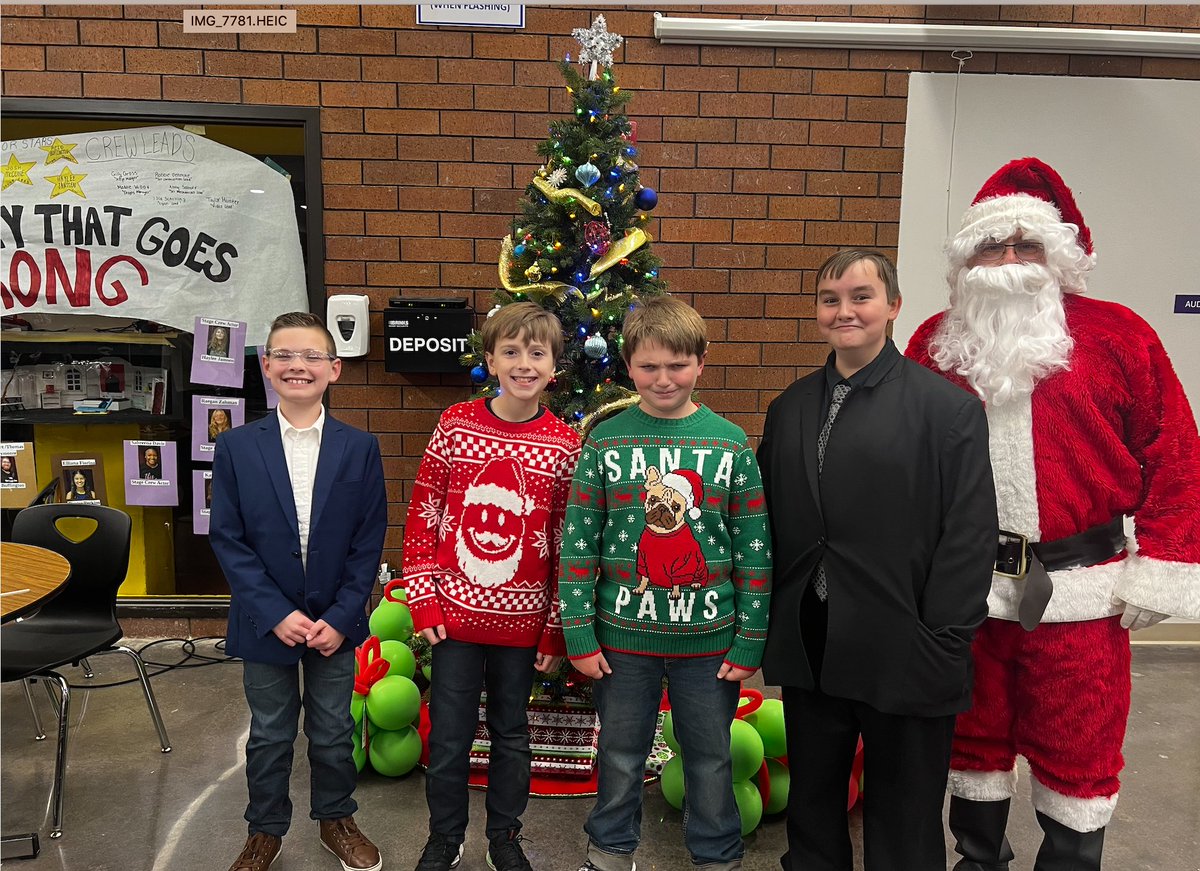 MB families!  What a special night we had last evening at the Merry Mixer and our Christmas concert.  Thank you for coming out to have some refreshments and fellowship.  A special thank you to our family engagement team for sponsoring our merry mixer. 
#differencemakers