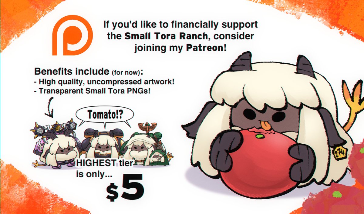 tempura_person's tweet image. Omg! Hi!! 🍅👋🐑
If you really like my stuff, consider checking the link in the comments below! 🍤