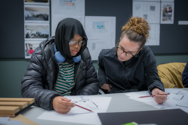 #shapemycity continues with @AWWinspired leading this month’s session on Interior Design. Thank you to AWWinspired for hosting the students and running an engaging workshop. Photos by Paul Blakemore @blikmo. #shapemycity #talentaccelerator #thenextgeneration #designwest