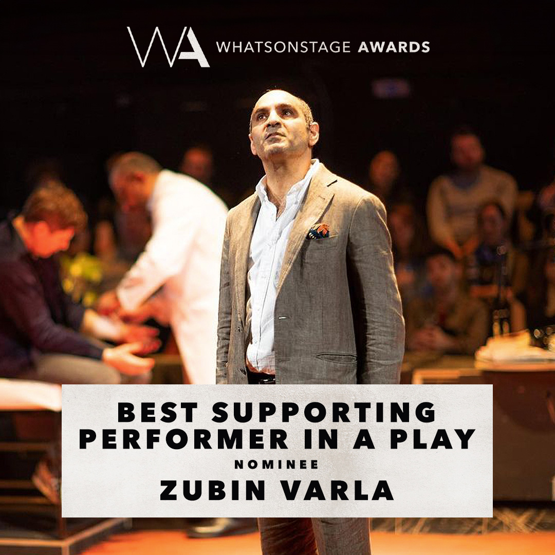 #ALittleLifePlay has been nominated for FOUR @WhatsOnStage Awards including Best Supporting Performer in a Play for #ZubinVarla. VOTE #ALittleLifePlay 👉 awards.whatsonstage.com