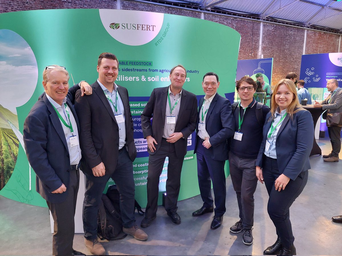 Stephen Webb (@rtds_webb) on Twitter photo Team <a href="/SUSFERT_BBI/">SUSFERT</a> with <a href="/EmerenciaNelo/">Nelo Emerencia</a> from <a href="/biconsortium/">Bio-based Industries Consortium</a> at #CBESF23
<a href="/RTDS_Group/">RTDS Group</a> <a href="/AciesBio/">Acies Bio</a> <a href="/MKavscek/">Martin Kavscek</a> <a href="/TimacAgro/">TimacAgro</a> <a href="/MueggeMikael/">Mikael Muegge</a> Team <a href="/SUSFERT_BBI/">SUSFERT</a> with <a href="/EmerenciaNelo/">Nelo Emerencia</a> from <a href="/biconsortium/">Bio-based Industries Consortium</a> at #CBESF23
<a href="/RTDS_Group/">RTDS Group</a> <a href="/AciesBio/">Acies Bio</a> <a href="/MKavscek/">Martin Kavscek</a> <a href="/TimacAgro/">TimacAgro</a> <a href="/MueggeMikael/">Mikael Muegge</a>