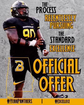 Thankful to receive an offer from <a href="/BSCFootball/">BSC Football</a> <a href="/CoachJermAustin/">Coach Jeremy Austin</a> <a href="/FB_Brookstone/">Brookstone Football</a>