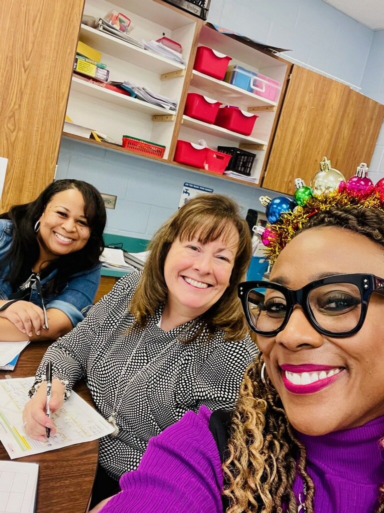 On our Mission Possible journey with Dr. @cathy_lassiter, aka 'The Visible Learning Guru.' Her wealth of knowledge has been invaluable as our teachers and students gain more clarity and ownership of learning. #WebberES #remembertoSOAR