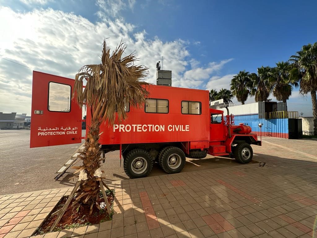 ENSOSP's tweet photo. 🇫🇷🤝🇲🇦 L'Ensosp renforce la place du modèle de sécurité civile français dans le bassin méditerranéen comme ici avec la formation de formateurs chef de colonne à l'école de la protection civile de #Casablanca du 20 novembre au 1er décembre avec le Lcl Brutillot et le Cne Habart. https://t.co/iJdWFgOQaz