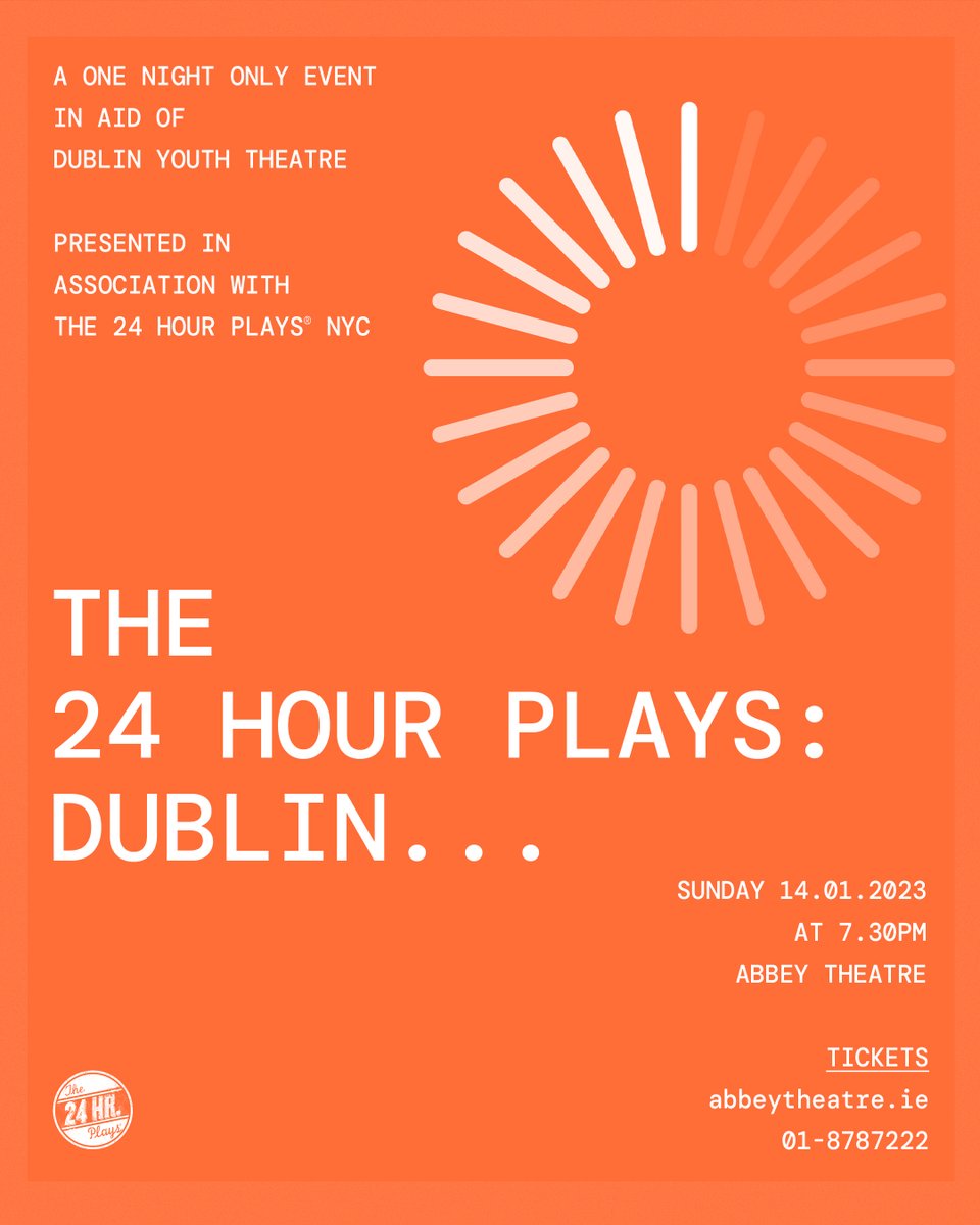 The 24 Hour Plays: Dublin tweet media