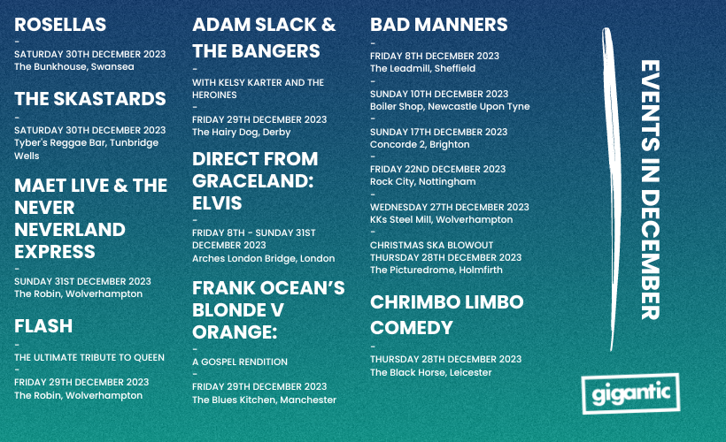 We've put together some great events coming up in December! 🎉

Browse by location here: bit.ly/3GvmFie