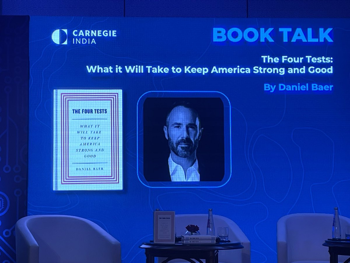 Starting shortly. Opening remarks by @USAmbIndia -recalls his early memories of Nationalism. Says nationalism is often treated as a dirty word. There can be good or bad nationalism, sometimes nationalism can be used for manipulation. @CarnegieIndia @Rudra_81 @danbbaer