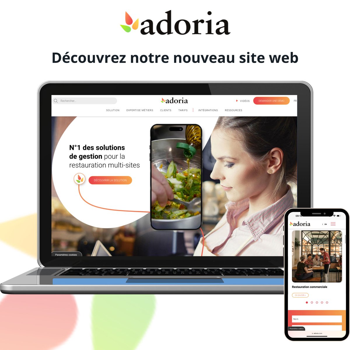 Adoria tweet media
