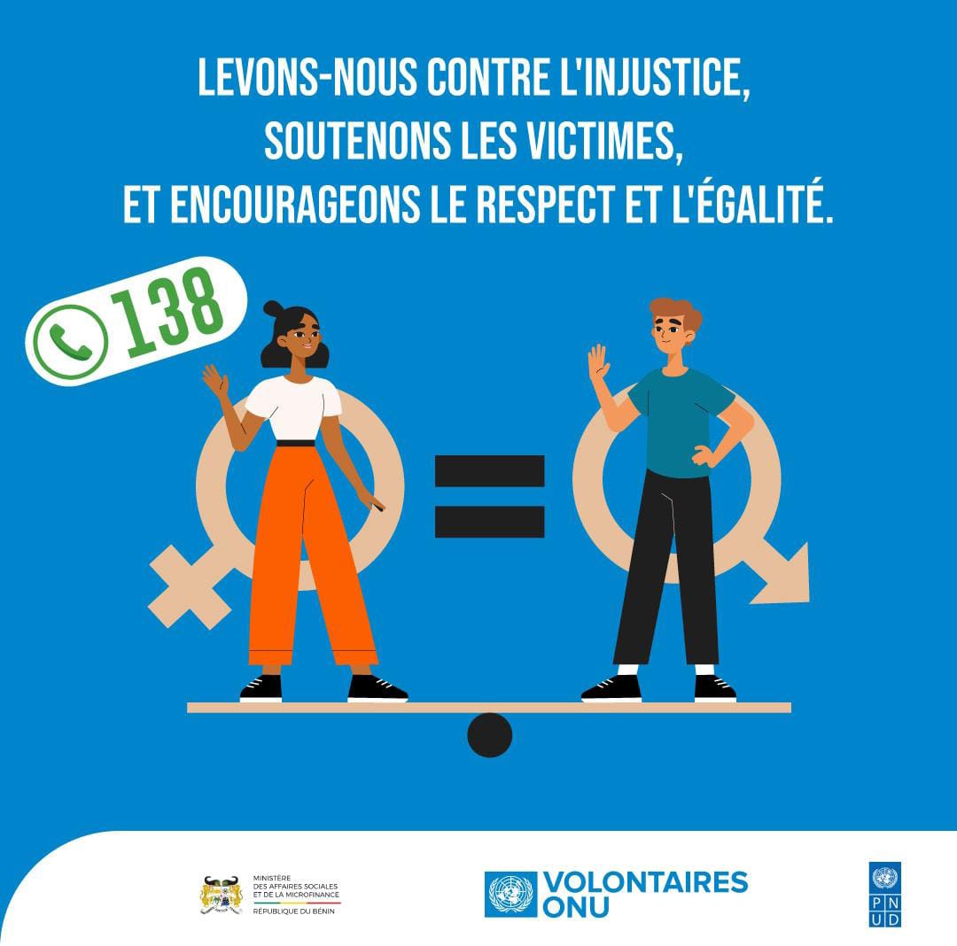 Soyons des héros💪 et sauvons les femmes et les filles👭. Appelons directement📞 le 138 pour dénoncer tous les cas de violences. 

#AmazonesEngagéescontrelesViolencesfaitesauxFemmesetauxFilles 
#OrangezLeMonde 
#PasdExcuse