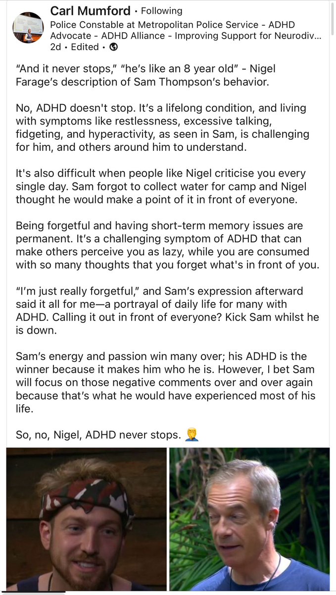 If ADHD was simply experiencing heightened excitement and exuberance… I’d still be here for it!!
I could say I’m tired of the often touted neurotypical narrative and the double standards demonstrated. But I choose to see glimmers in life…Always looking for solutions ❤️ 🌍 

If