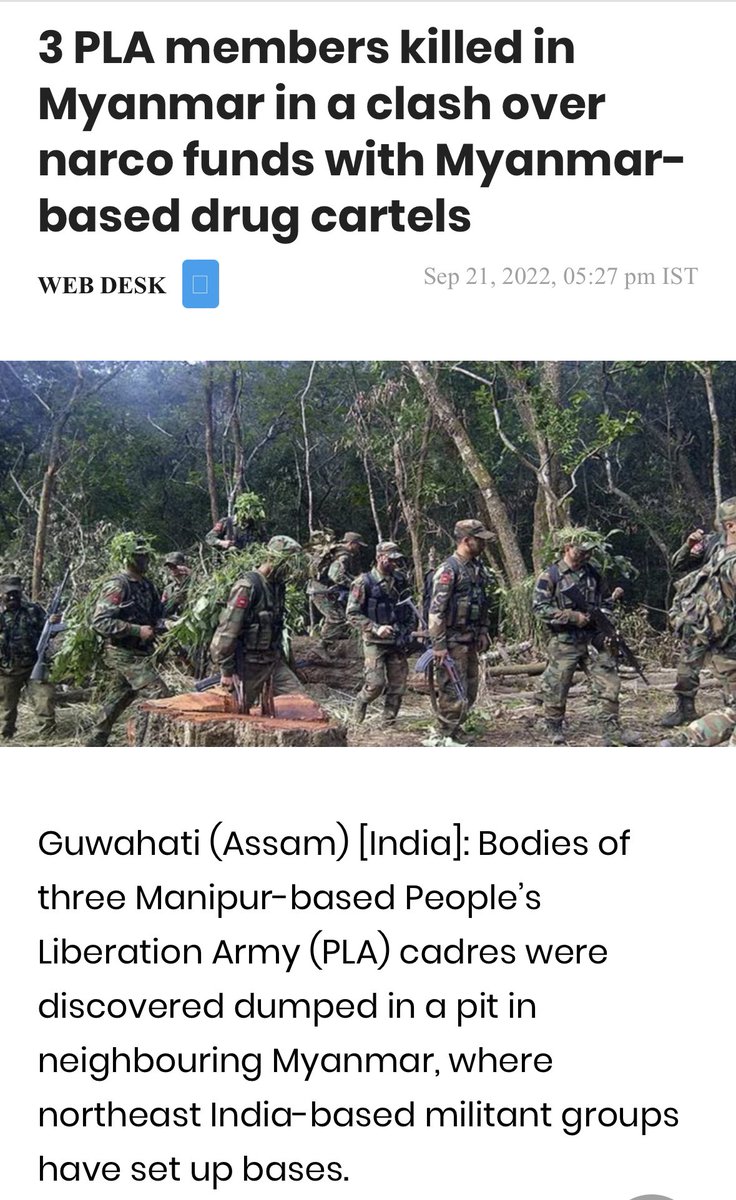 samkhongsai_'s tweet photo. Meiteis in the name of #WarOnDrugs initiated Ethnic Cleansing against #Kuki_Zo minority tribals while they themselves are the hardcore Narco Terrorists - Public, Politicians &amp; Militants alike. 
@UN  @PMOIndia  @HMOIndia 
#MeiteiNarcoTerrorists
#MeiteiDrugLords
#MeiteiLiesXposed https://t.co/UVcKowLe46