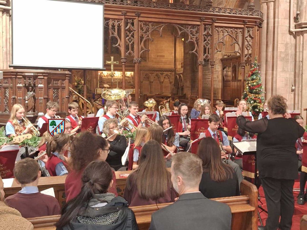 leftwichhigh's tweet photo. Tuesday saw musicians and readers from all 5 year groups retell the Christmas story through nine lessons and carols, hosted by st. Wilfrid’s church Davenham. Huge well done to all invoked - the festive period is now well underway! https://t.co/uHzM4m9IbV