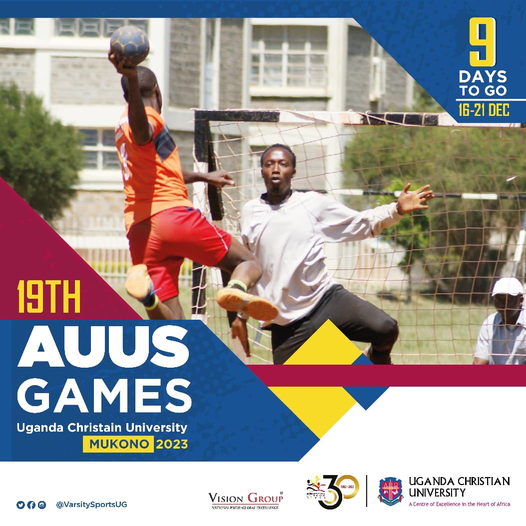 9️⃣ days left to the much awaited 19th #AUUSGames Online entries are still open. Don't be left out 🔥🙌🏾 #UgandaUniSports