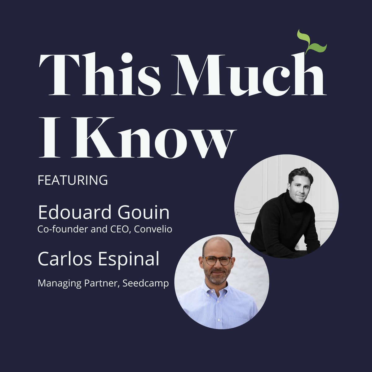 seedcamp (@seedcamp) on Twitter photo Tune into the latest Seedcamp Deep Dive focused on the intersection of art, logistics, and technology.
<a href="/cee/">Carlos Espinal</a>'s guest is <a href="/EdouardGouin/">Edouard Gouin</a>, co-founder & CEO of <a href="/convelio/">Convelio | Fine art shipping made easy</a>, a tech-led global logistics startup specialised in fine art shipping.
sdca.mp/convelio Tune into the latest Seedcamp Deep Dive focused on the intersection of art, logistics, and technology.
<a href="/cee/">Carlos Espinal</a>'s guest is <a href="/EdouardGouin/">Edouard Gouin</a>, co-founder & CEO of <a href="/convelio/">Convelio | Fine art shipping made easy</a>, a tech-led global logistics startup specialised in fine art shipping.
sdca.mp/convelio